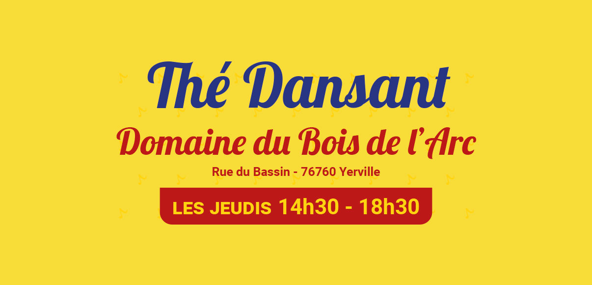 Thés dansants de février à juin 2022 Thés dansants de février à juin 2022