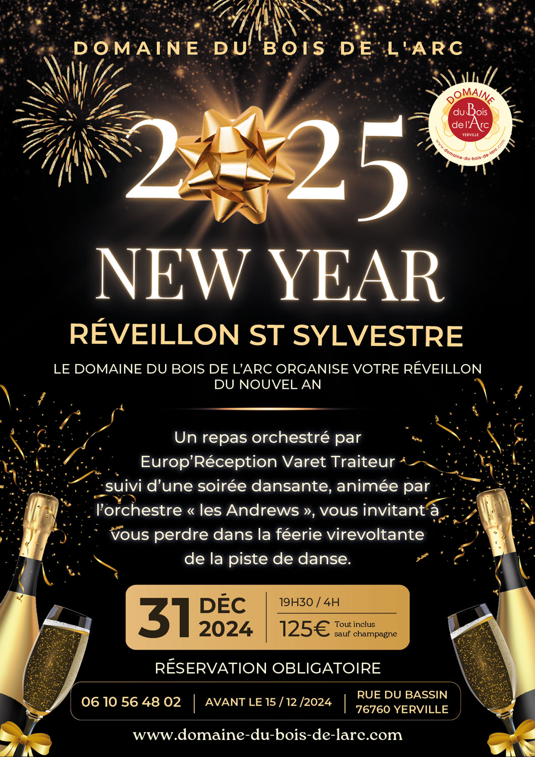 Repas de la Saint-Sylvestre 2024 Repas de la Saint-Sylvestre 2024